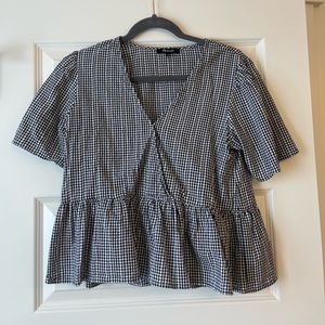 Madewell wrap shirt